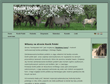 Tablet Screenshot of konikpolski.info